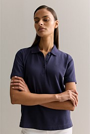 Australian Cotton Pique Classic Monogram Polo