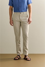 Stretch Cotton Dobby Pant