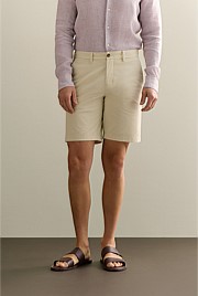 Stretch Cotton Twill Chino Short