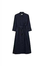 Cotton Cord Shirt Dress