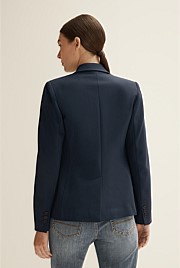 Ponte Double Breasted Blazer