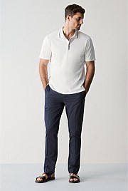 Cotton Interlock Contrast Trim Polo