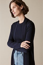 Merino Longline Cardigan