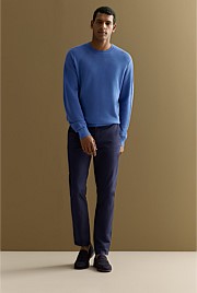 Australian Cotton Textured Knit Crew