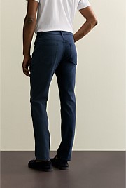 Garment Dyed Cotton Five Pocket Pant