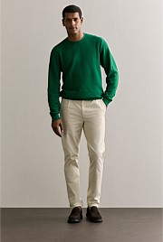 Australian Cotton Textured Knit Crew