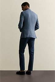 Tailored Fit Italian Linen Blend Blazer