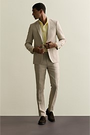 Regular Fit Belgian Linen Blazer