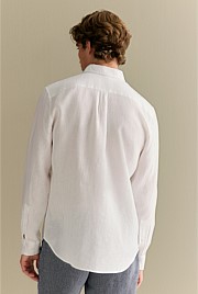 Regular Fit Classic Linen Shirt