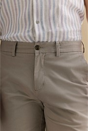 Stretch Cotton Twill Chino Short