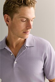 Cotton Jacquard Polo