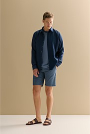 Stretch Cotton Twill Chino Short