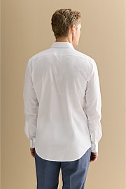 Tailored Fit Yarn Dyed Cotton Smart Shirt