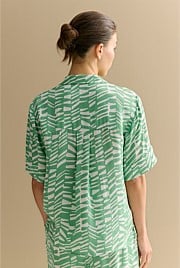 Abstract Geo Camp Shirt